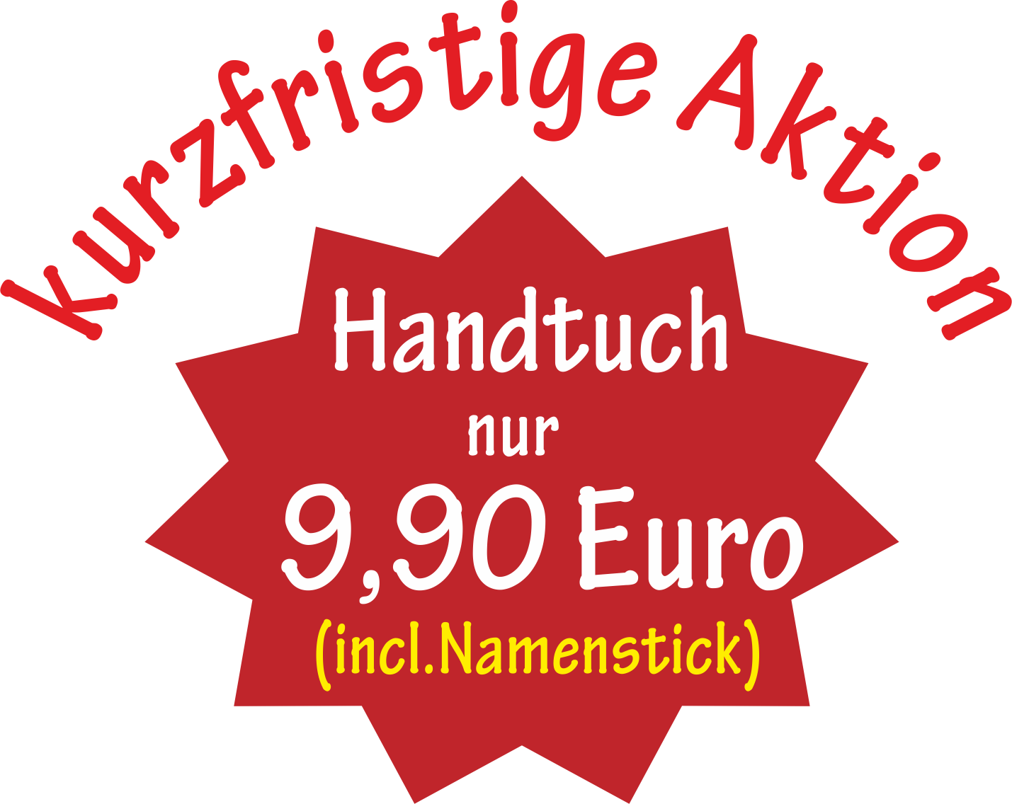bestickte Handtücher - Weberei & Druckerei Zimmerbauer
